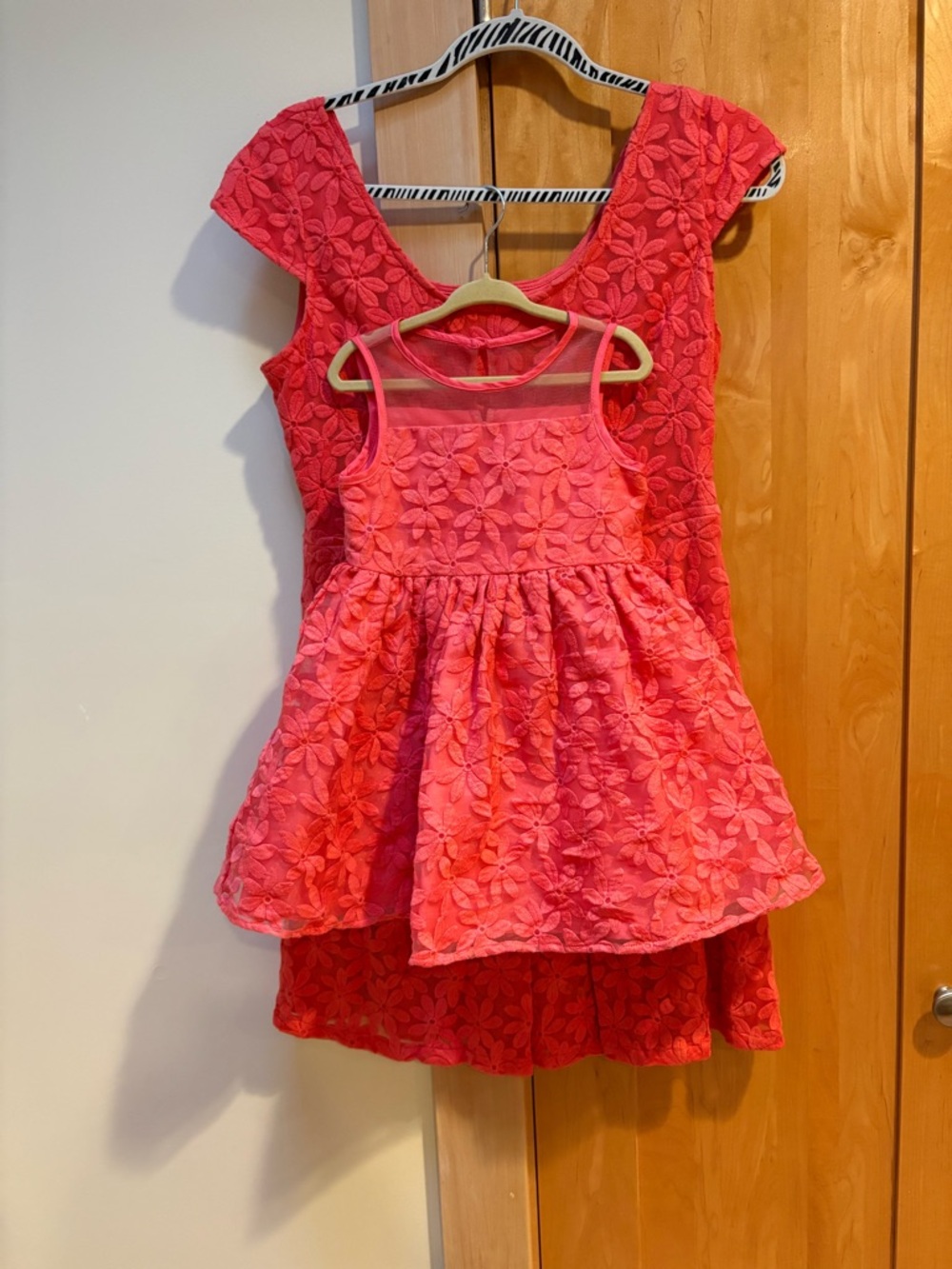 Mom & Me - US Angels Coral Pink Little Angels Dress size 3 & women’s 12